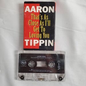 Aaron Tippin – That’s As Close As I’ll Get to Loving You Cassette Single (1995)